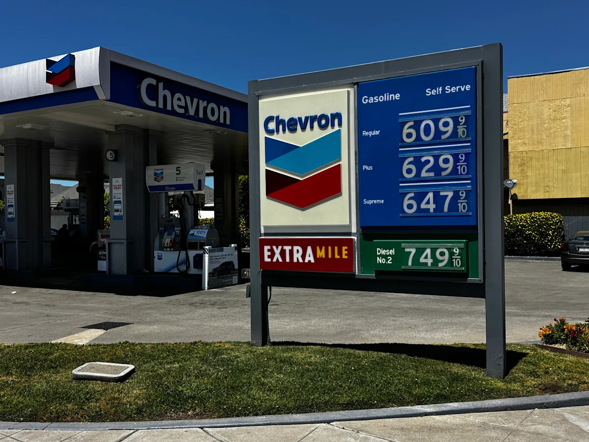 Newsom's office warns Californians to avoid Chevron this holiday weekend, citing high gas prices