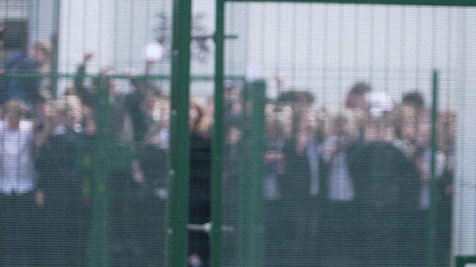 School students hold protest over new toilet rules