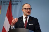 Latvian defence minister resigns after Ukrainian drones hit oil tanks