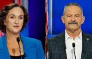 GOP candidate Bianco's two-word jab at Katie Porter draws gasps from California debate audience