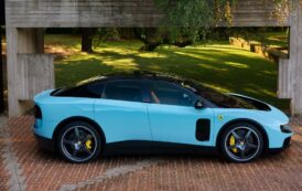 Ferrari’s new electric vehicle was panned on social media. Now the stock market has its say.