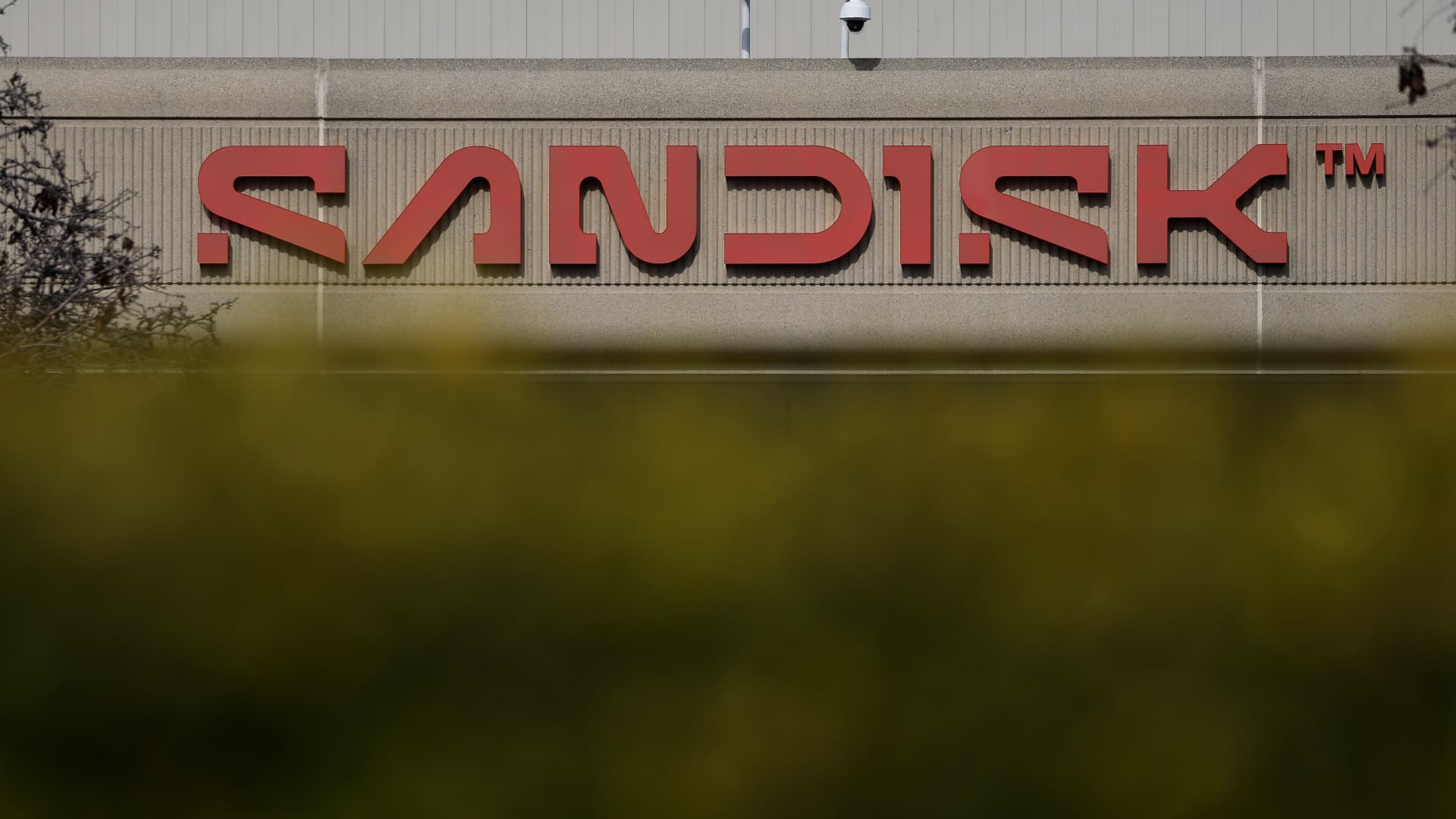 Stocks making the biggest moves midday: Sandisk, Intel, Enphase Energy, Accenture, Exxon Mobil & more