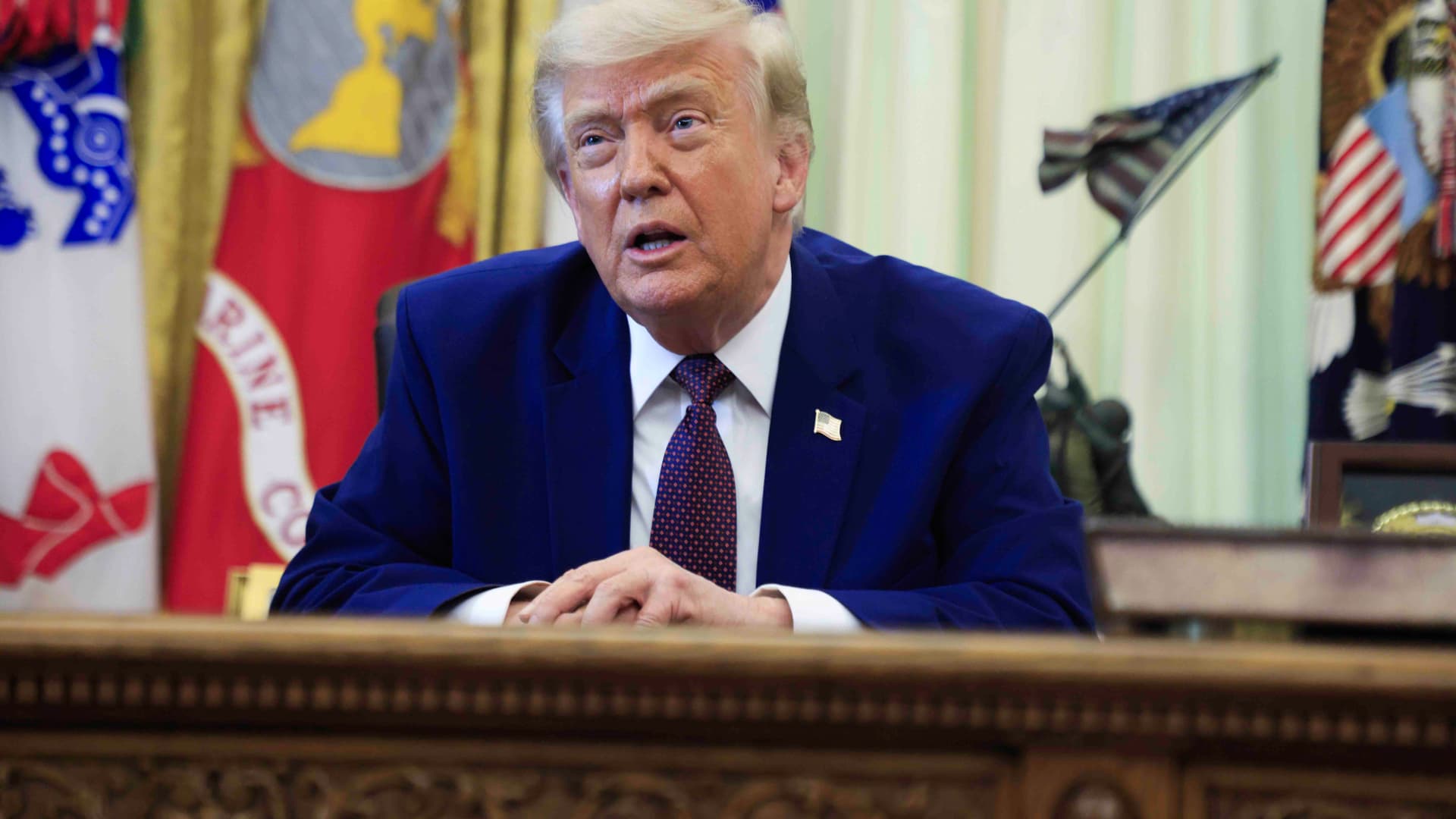 Trump says U.S. will seize Iran's Kharg Island and other 'oil infrastructure points'