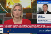 Oil prices fall about 5% as Iran deal is set to open Hormuz Strait