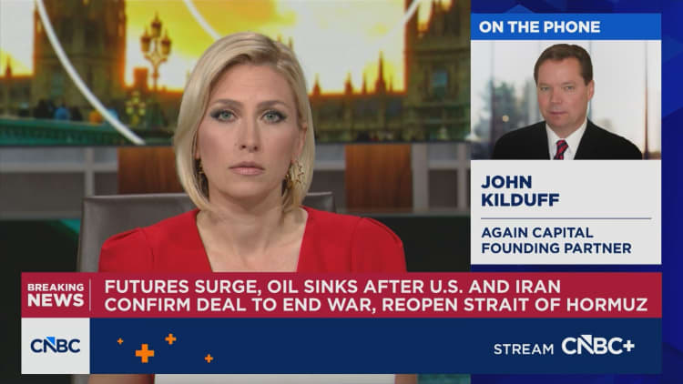 Oil prices fall about 5% as Iran deal is set to open Hormuz Strait