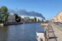 Ukrainian drones strike oil terminal in St Petersburg as Putin's 'Davos' gets under way
