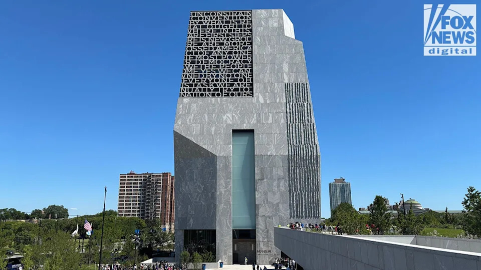 Obama Center visitors say project symbolic of 'Black excellence,' claim scandal-free legacy while Trump ripped