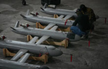 Ukrainian drone strikes kill 1 and spark fire at oil facility in Russia