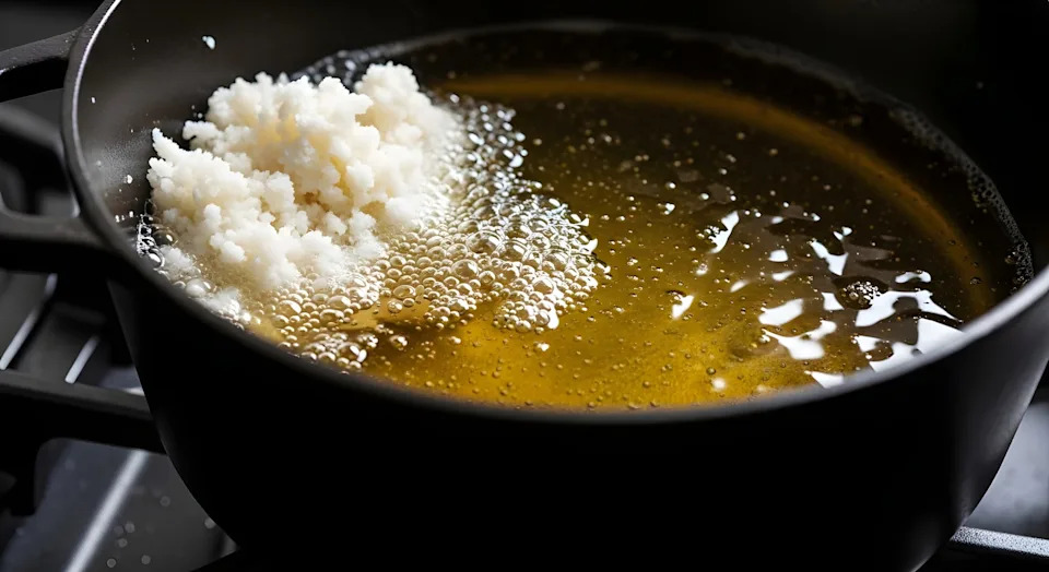Becheer/Adobe Stock - PHOTO: Stock photo of beef fat being rendered into tallow.