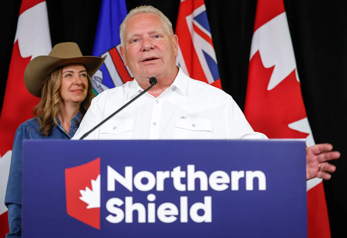 Alberta and Ontario propose a pipeline to carry western Canada's oil to the east