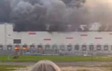 Ukrainian drones strike across Russia, hitting refineries, Wildberries warehouse