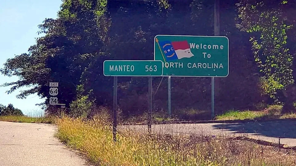 From Murphy to Manteo, US-64 is North Carolina's longest roadway.