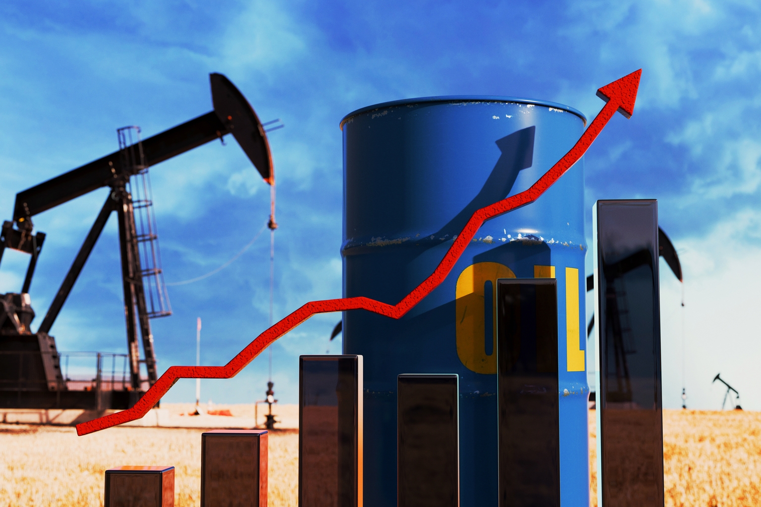 Oil Prices See $8 Roundtrip, Energy Market Pricing In Longer Supply Disruption