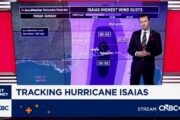 Hurricane Isaias disrupts U.S. oil production in Gulf of Mexico, threatens refineries