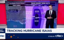 Hurricane Isaias disrupts U.S. oil production in Gulf of Mexico, threatens refineries